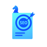 icono de seo ejemplificando estrategias para seo en desarrollo web en puebla